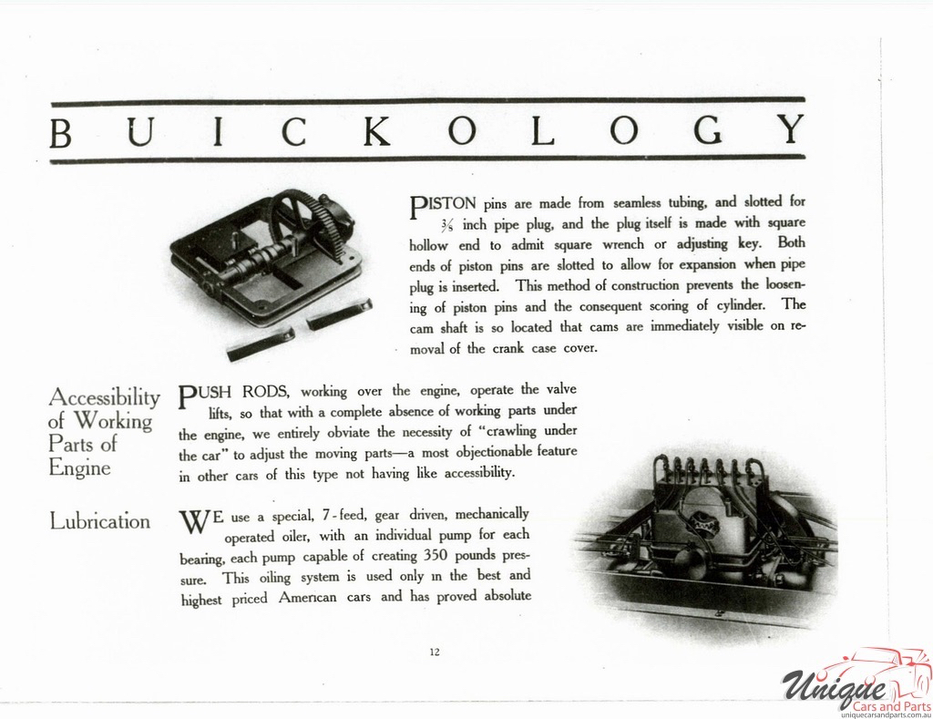 1905 Buick Catalogue Page 13